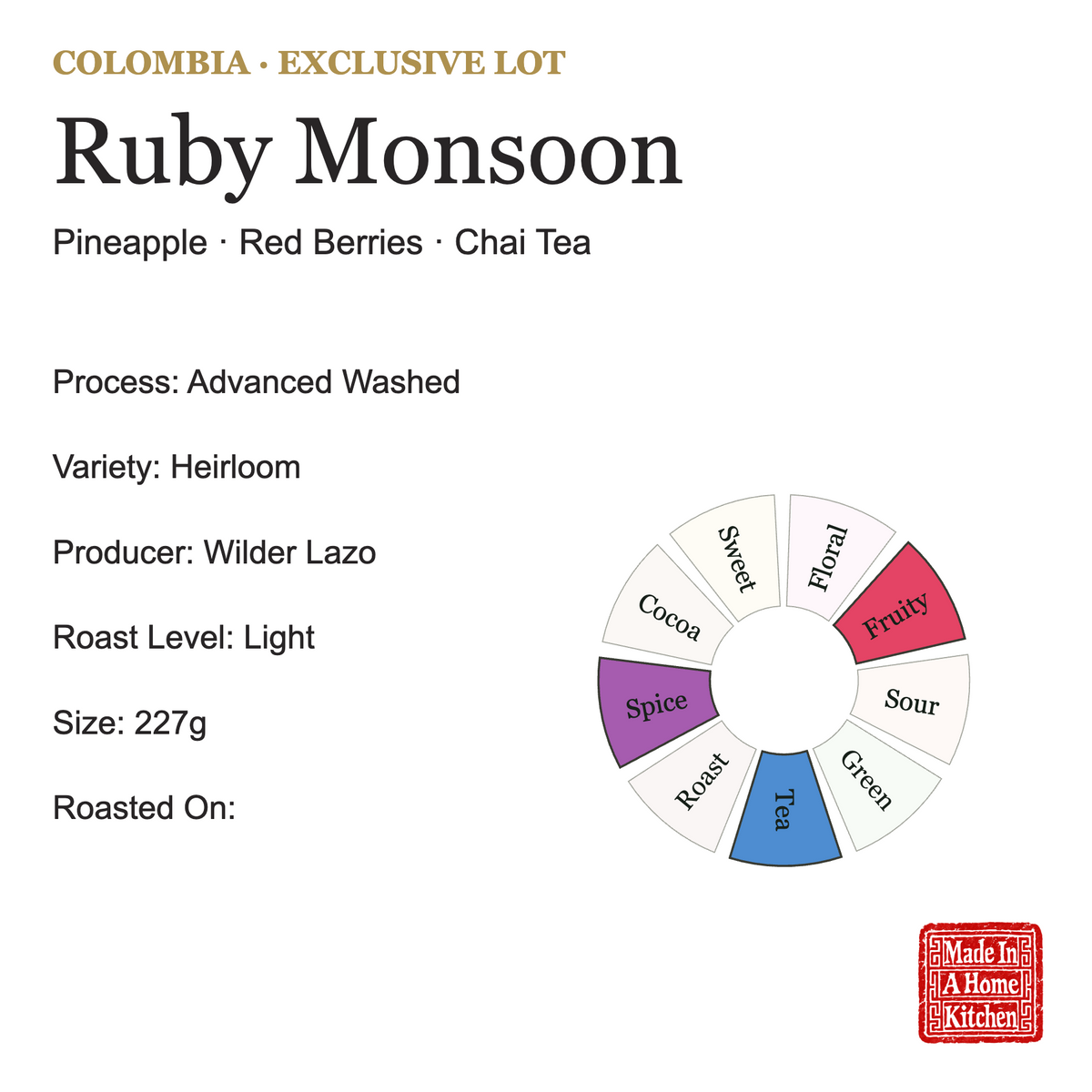 Exclusive Lot - Ruby Monsoon