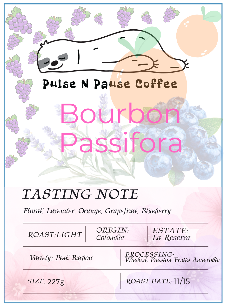 Bourbon Passifora - Semi Washed