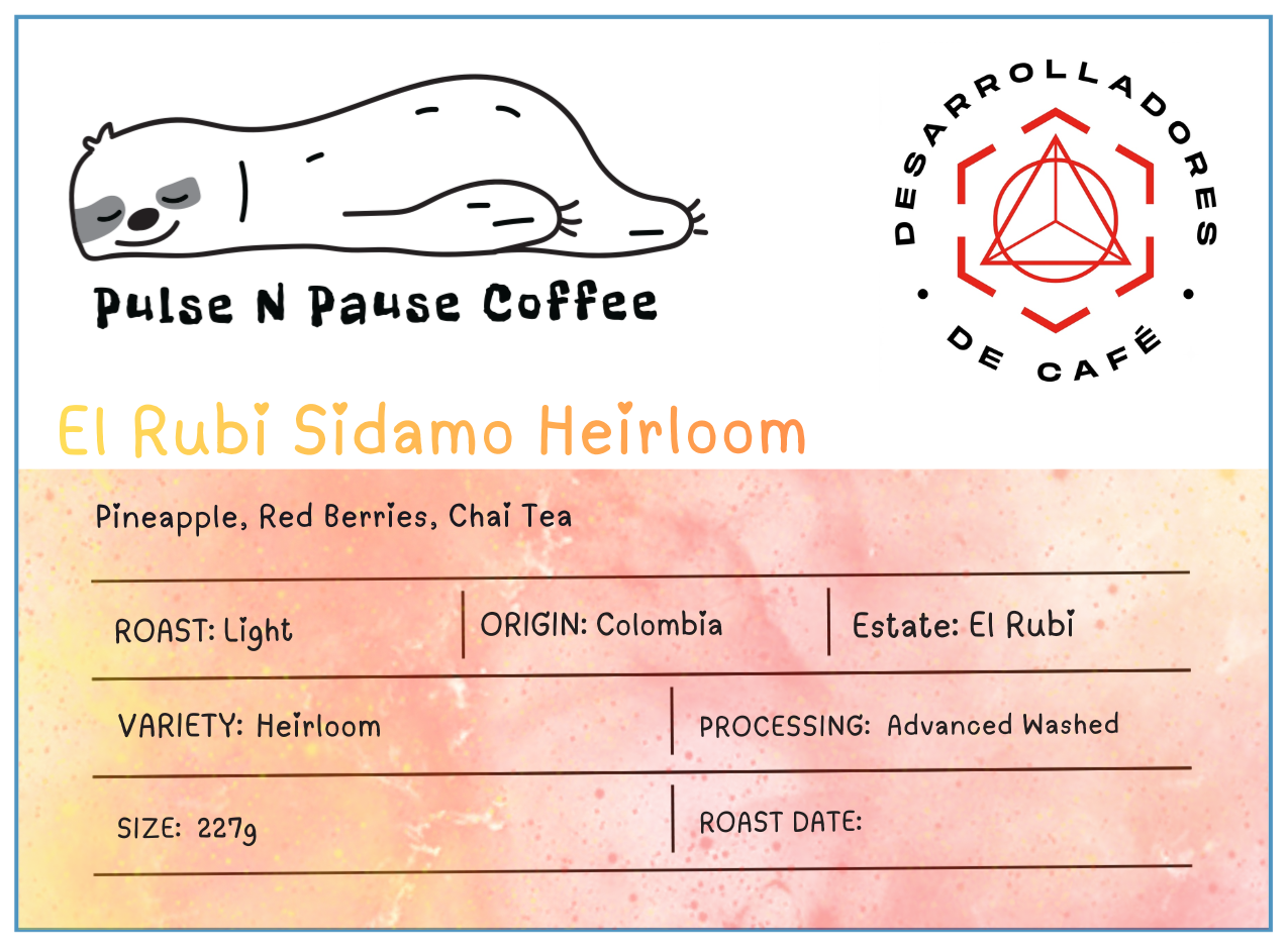 El Rubi Sidamo Heirloom - Colombia