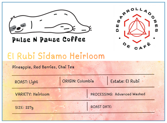 El Rubi Sidamo Heirloom - Colombia
