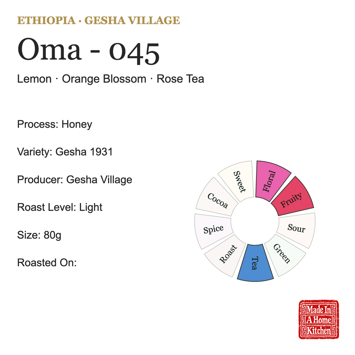 Gesha Village Tasting Set - 80g